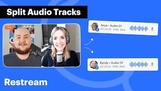 How to Get Separate Audio Tracks from Your Guests!