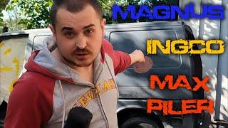 Красим буса на коленках при помощи INGCO, MAGNUS, Max Piler