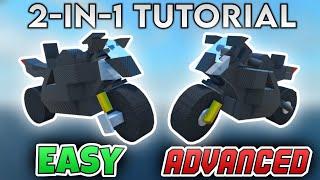 2-in-1 MOTORCYCLE TUTORIAL - Plane Crazy Roblox