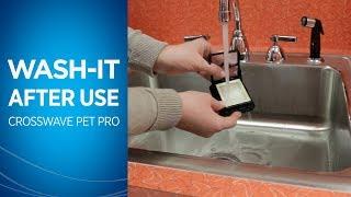 How to Clean Your CrossWave® Pet Pro After Use