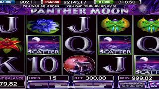 918kiss / 918kaya Panther Moon bet 300 in FREE GAME!