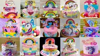 Best Unicorn Theme Birthday Cakes 2025/Unicorn Cake Design/Unicorn Cake/Rainbow Cake Design#unicorn