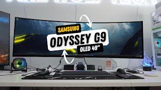 Samsung 49-inch Odyssey OLED G9 Unboxing & Review : G95SC