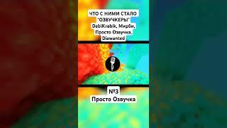 ЧТО С НИМИ СТАЛО "ОЗВУЧКЕРЫ" DabiKrabik, Мирби, Просто Озвучка, Diawanted #простоозвучка