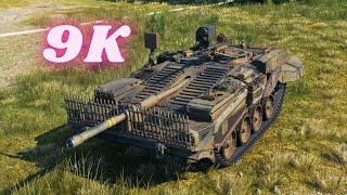 Strv 103B  9K Damage 6 Kills World of Tanks #wot