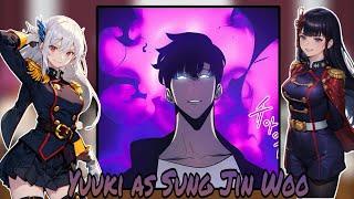 Mato Seihei No Slave React To Yuuki As Sung Jin Wo || Solo Leveling|| - Gacha React