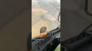 Ukrainian Mi-24B helicopter shoots down Russian-Iranian Shahed-136attack drone #warinukraine #shorts