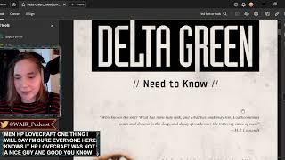 TL:DR TTRPGS: Delta Green (16/2/2024)