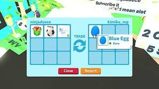 I got a Blue Egg in Adopt me