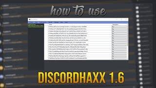 HOW TO USE DISCORDHAXX 1.6 - iLinked