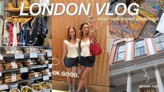 LONDON VLOG | new in clothing, brandy, glossier, ect