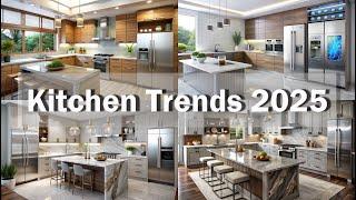 Kitchen Trends 2025 | Modern Kitchen Design Ideas for Renovation and Inspiration