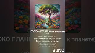 Вариант нейросети, на текст моей песни. Текст мой. "ЭКО ПЛАНЕТА". (Любовь к планете) 3.