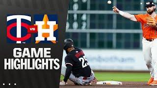 Twins vs. Astros Game Highlights (6/13/25) | MLB Highlights