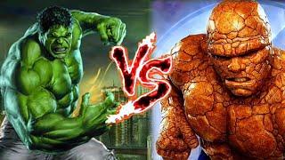 HULK vs THE THING - Epic Supercut Battle!