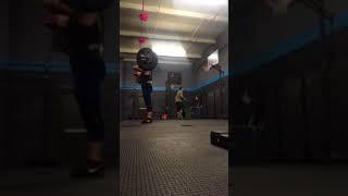 11-17-17 - #195 Power Clean + Pwr Jerk → Speed.  Perfect Mechanics