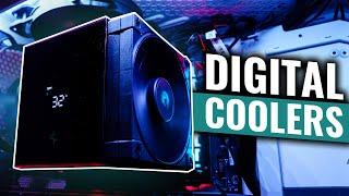 DeepCool's New Digital CPU Coolers Review!