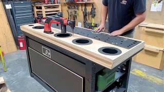 Man Builds DIY Multifunctional WORKBENCH at Home | From Scratch by @pirazyoko5127