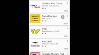 Thailand post track & trace