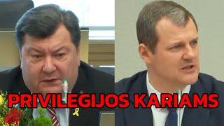 Zingeris: Reikia privilegijų kariams ir MILIJONO Amerikos Lietuvių palaikymo