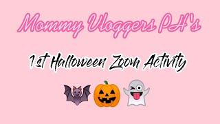 Mommy Vloggers PH's 1st Halloween Zoom Activity 2021 || Halloween Handprints 