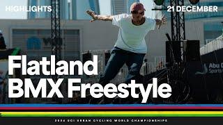 BMX Freestyle Flatland Highlights | 2024 UCI Urban Cycling World Championships