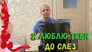 Я люблю тебя до слез - кавер на баяне