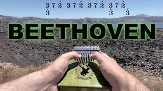 Beethoven - Moonlight Sonata (Kalimba Tutorial)