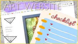 11 Things Your Art Website MUST Have!