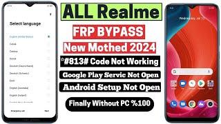 All Realme FRP Bypass New Trick 2024 Without Pc  Bypass Google Account 100% Working