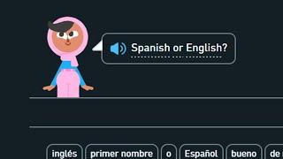 ENGLISH OR SPANISH¿¿¿¿