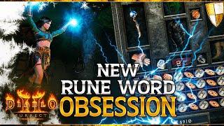 Obsession - Is this Rune Word WORTH THE ZOD?  My Thoughts - Diablo 2 Resurrected