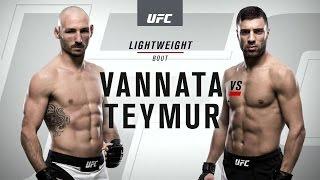 Официальное взвешивание к UFC 209 Лэндо Ванната vs  Дэвид Теймур