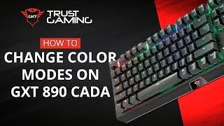 Change Colors: GXT 890 CADA Mechanical Gaming Keyboard