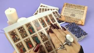 English Marseille Tarot Stickers for Journaling