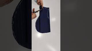 Waist coat || Sadri jacket cutting || Bundi making || #yshorts #shorts #designernushratnaz #sewing