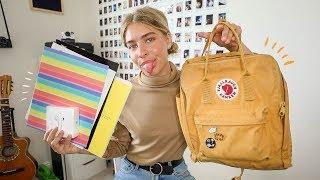 what's in my backpack *junior year* + school supplies haul 2019