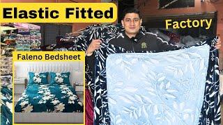 Elastic Fitted Faleno Warm Bedsheet Manufacturer in Panipat #msbulkstock #fittedbedsheet #homedecor