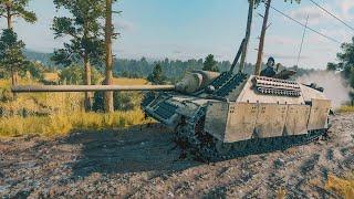 Panzer IV/70(V) - Invasion of Normandy - Enlisted tank gameplay [1440p 60fps] No Commentary