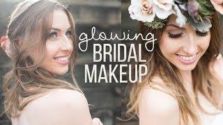 Glowing Bridal Makeup || RachhLoves