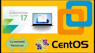 How to install CentOS linux on VMware Workstation 17 pro with licenced version | Parsutech 