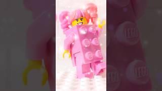 The pink LEGO Minifigure brick costume has been added to my collection. #lego #afol #pink