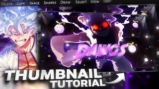 How To Make AMV/Edit Thumbnail On Android | Thumbnail Like @Fajium In IbisPaintX