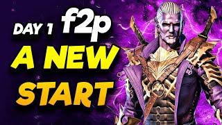 NEW START - NEW F2P | F2P COMPETITION DAY 1 | RAID SHADOW LEGENDS