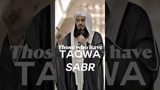 Taqwa and Sabr I Mufti Menk I Al-Furqan