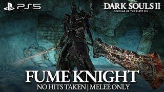 Fume Knight Boss Fight (No Hits Taken / Melee Only) [Dark Souls 2 on PS5]