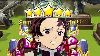 I GOT NEW LD TOY FROM DEMON SLAYER COLLAB & Premium Summon From Viewers | Summoners War