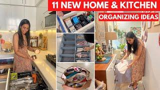 11 NEW HOME & KITCHEN Organizing Ideas for you | Organize your HOME | Organizopedia