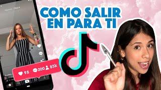 ¿Como salir en para ti? TIK TOK 2023Super facil