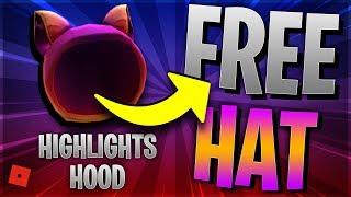 ROBLOX INSTAGRAM EVENT! FREE Promo Code for HIGHLIGHTS HOOD! (Roblox FREE HATS 2020)